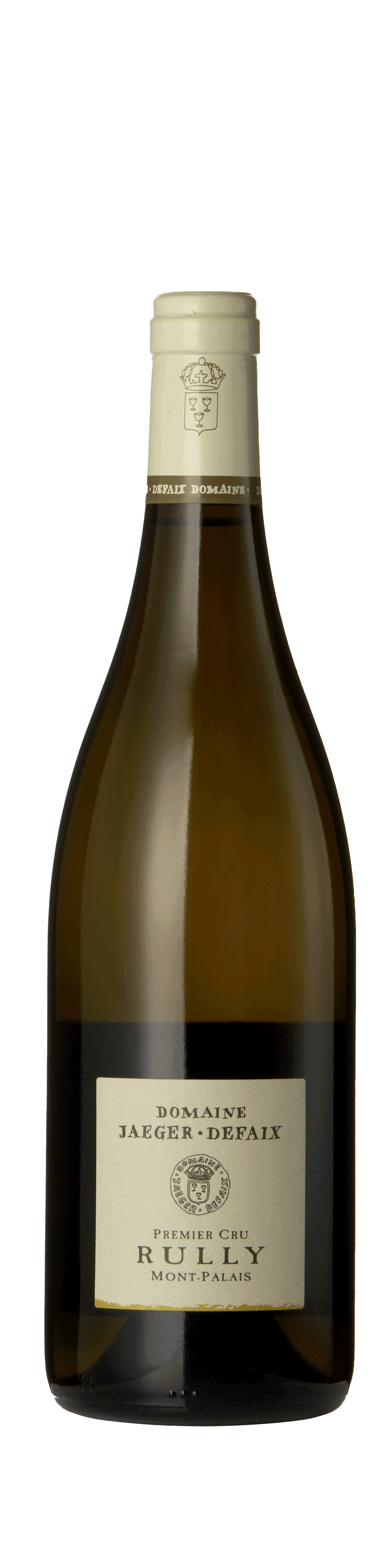 Bottle shot - Domaine Jaeger-Defaix, Rully 1er Cru Blanc, Mont-Palais, Burgundy, France
