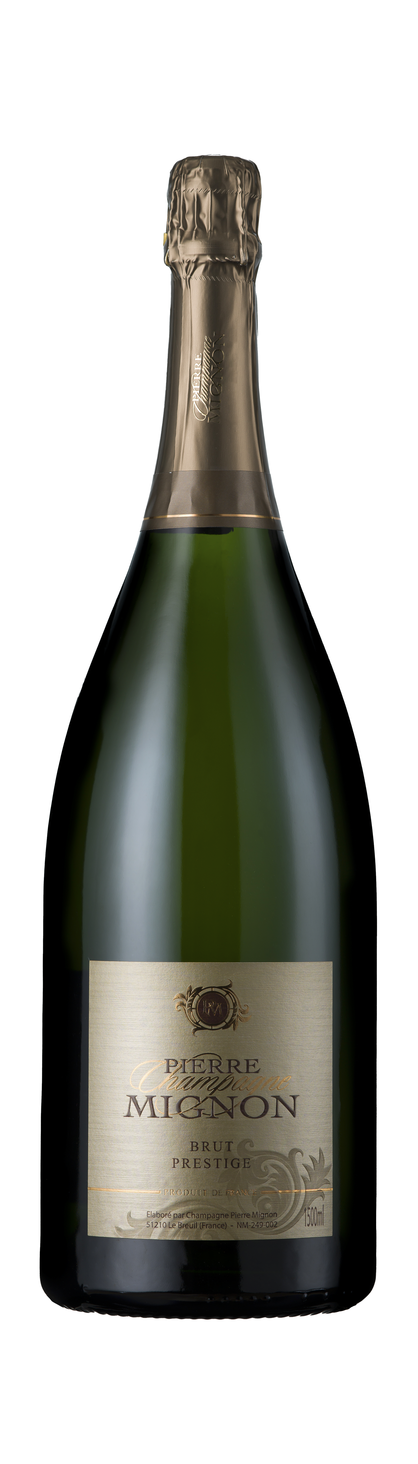 Bottle shot - Pierre Mignon, Brut Prestige, Champagne, France (150cl.)