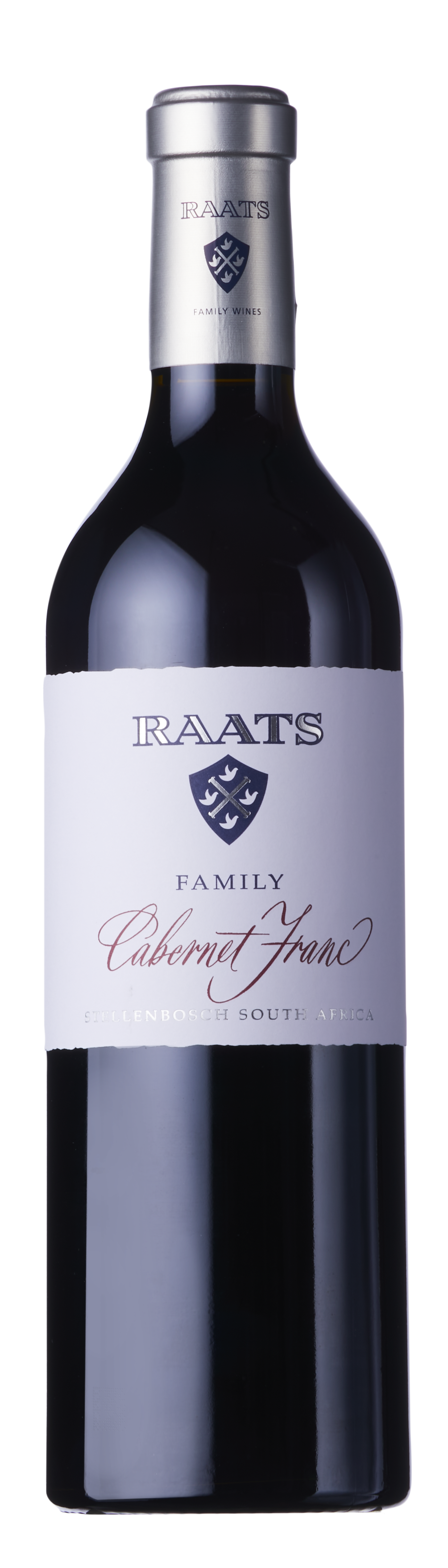 Bottle shot - Raats Family Wines, Cabernet Franc, Stellenbosch, South Africa