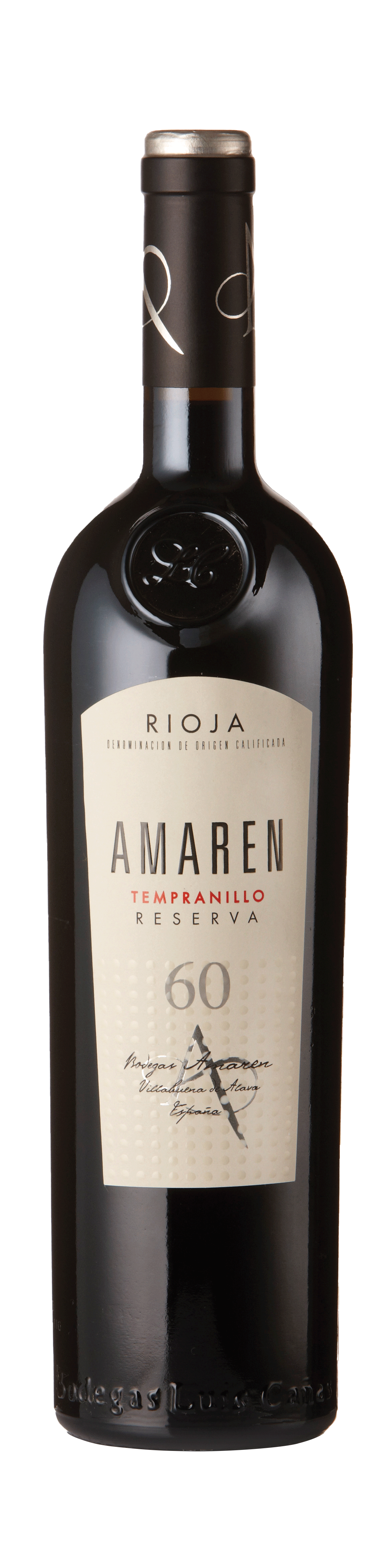 Bottle shot - Bodegas Amaren, Tempranillo Reserva, DOCa Rioja, Spain