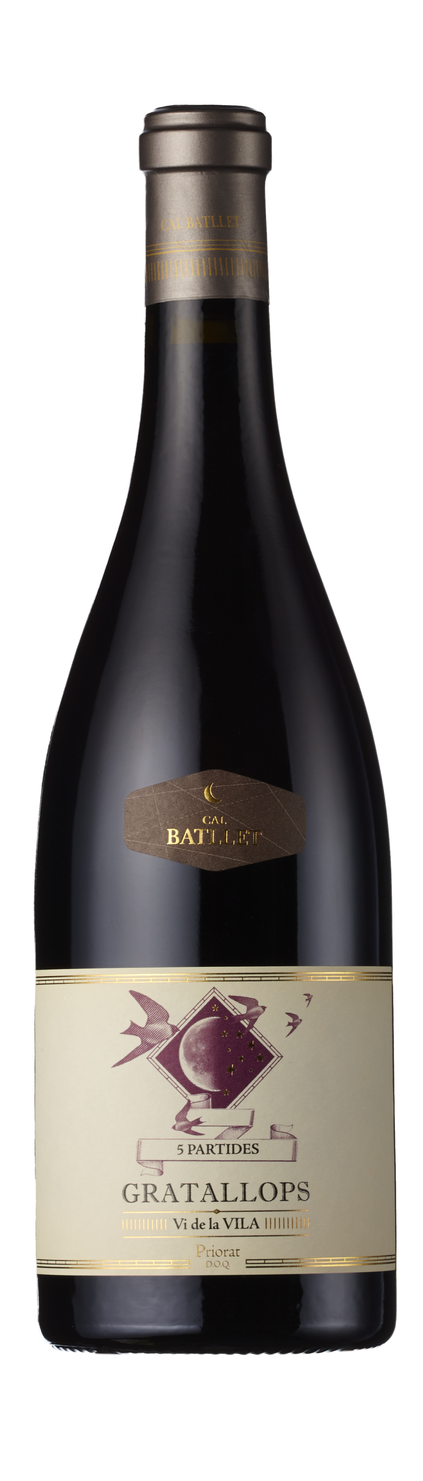 Bottle shot - Cal Batllet-Marc Ripoll, Gratallops 5 Partides, DOQ Priorat, Spain