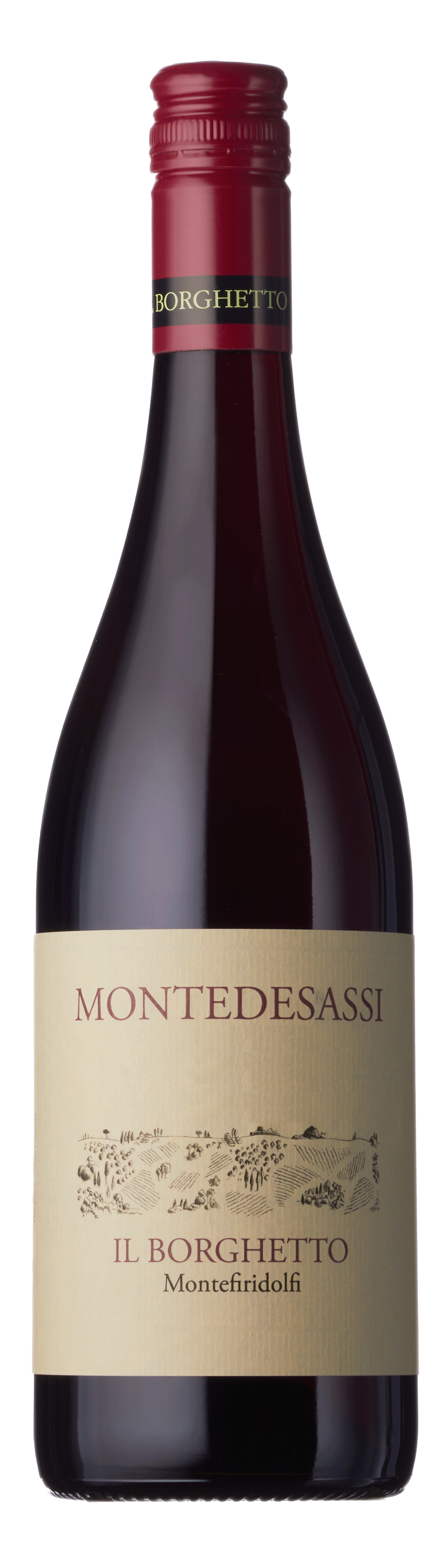 Bottle shot - Il Borghetto, Montedesassi, IGP, Tuscany, Italy