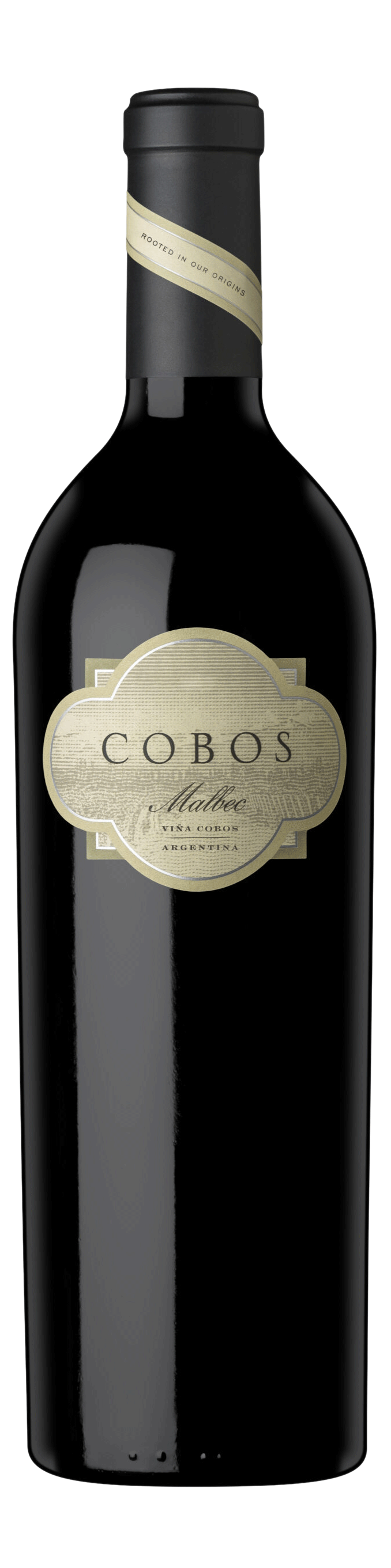 Bottle shot - Vina Cobos, Cobos Malbec, Mendoza, Argentina