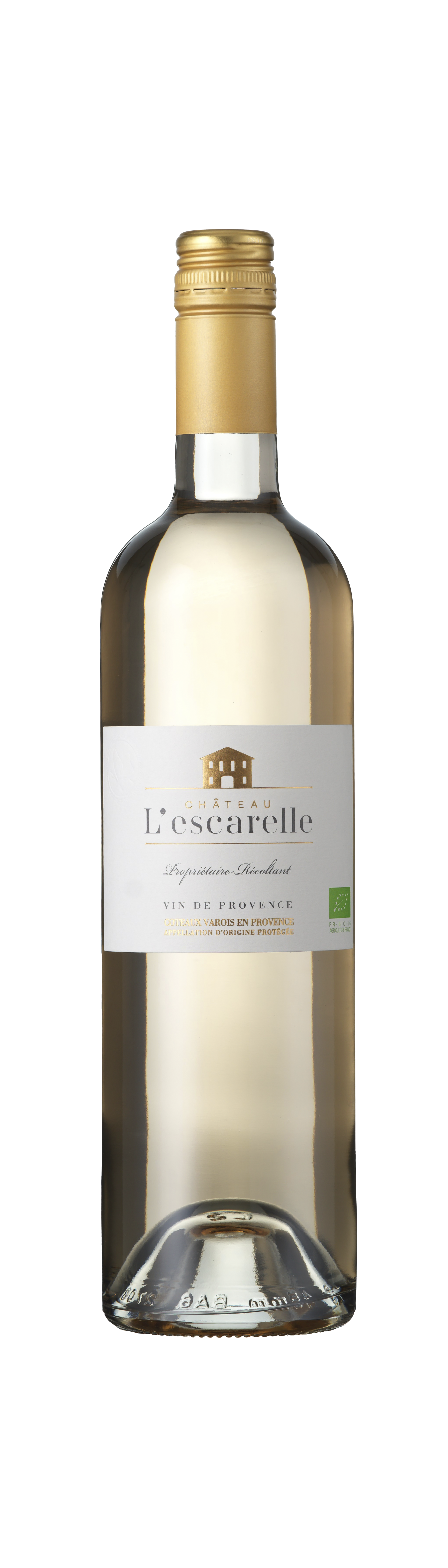 Bottle shot - Château L'Escarelle, Rosé, AOP Côteaux Varois en Provence, France