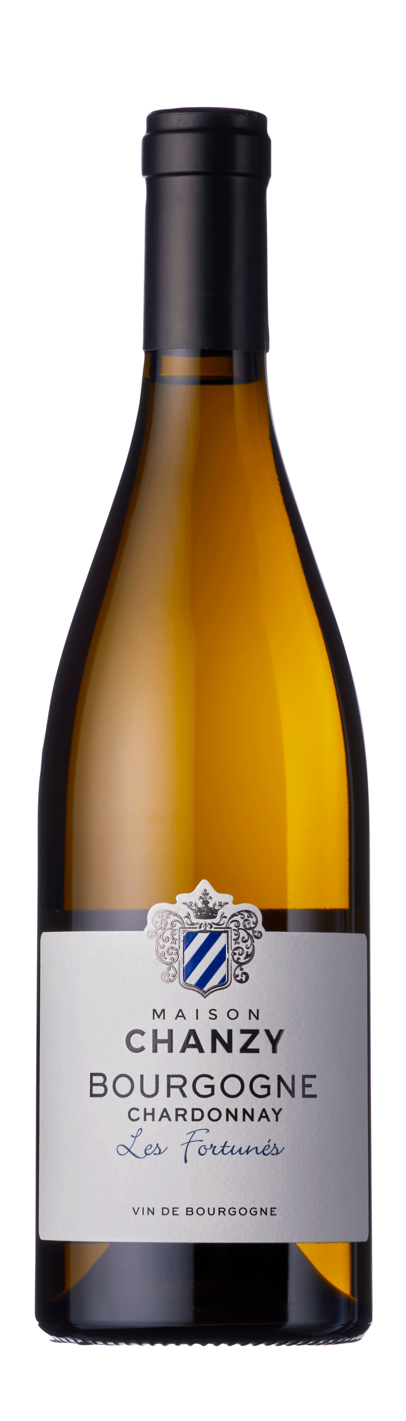 Bottle shot - Chanzy, Bourgogne Chardonnay, Les Fortunés, Côte Chalonnaise