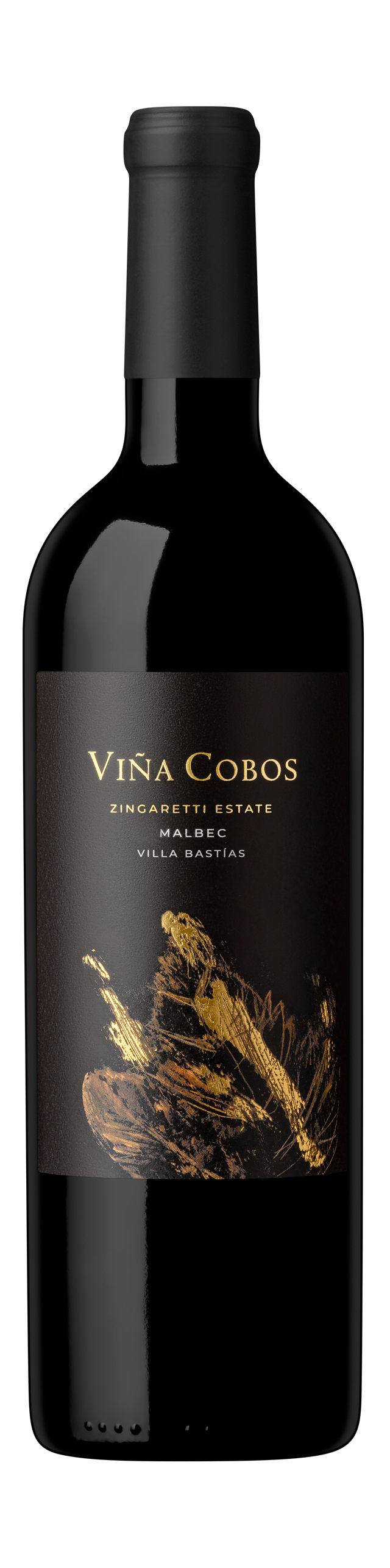 Bottle shot - Viña Cobos, Zingaretti Estate Malbec, Valle de Uco, Mendoza, Argentina