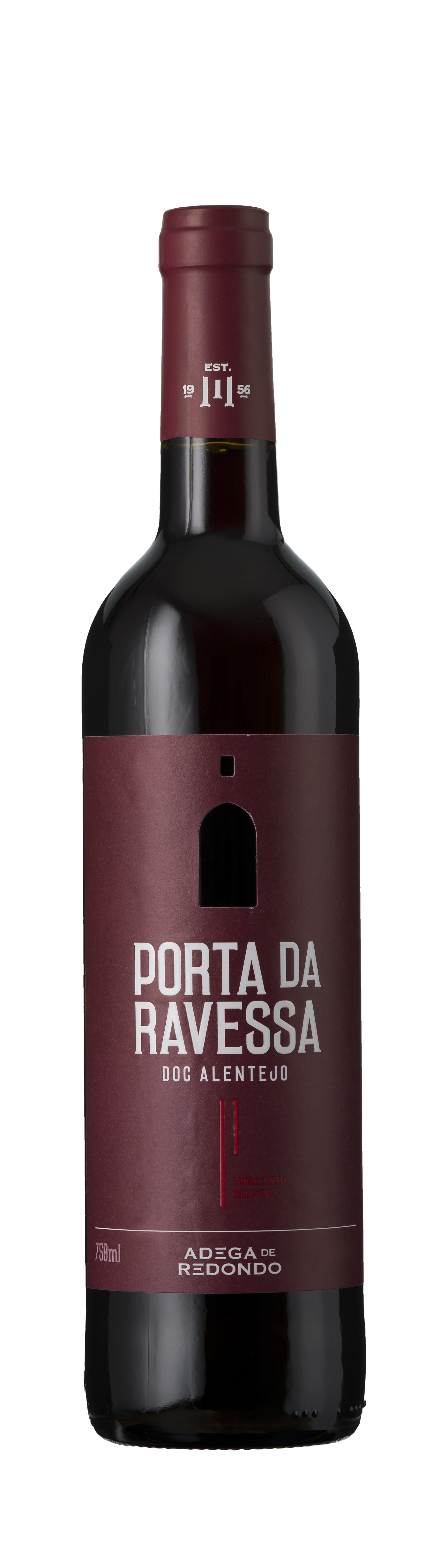 Bottle shot - Adega de Redondo, Porta da Ravessa Tinto, DOC Alentejo, Portugal