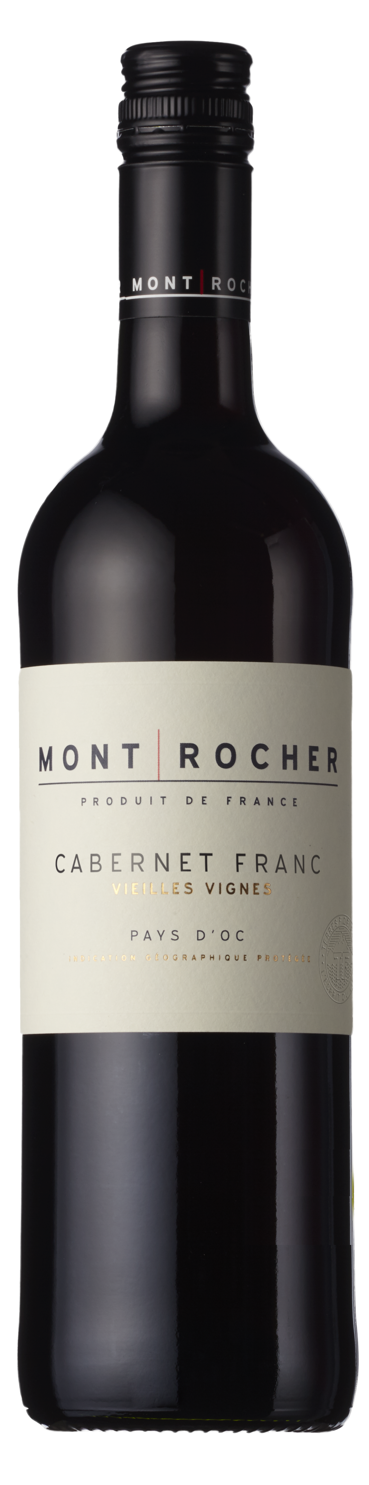 Mont Rocher, Cabernet Franc, Vieilles Vignes, IGP Pays d'Oc, France, 2022