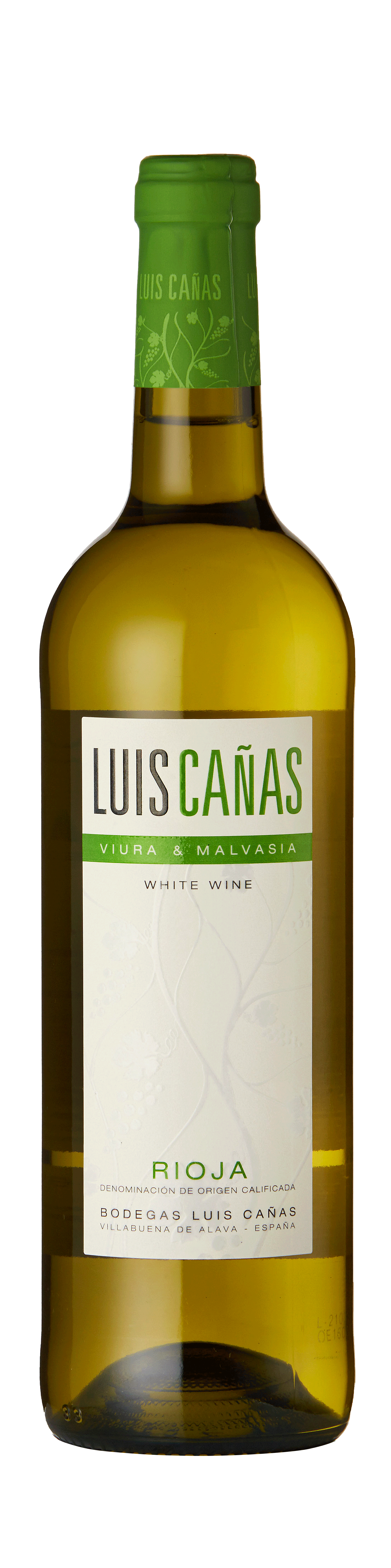 Bottle shot - Bodegas Luis Cañas, Rioja Blanco, DOCa, Spain