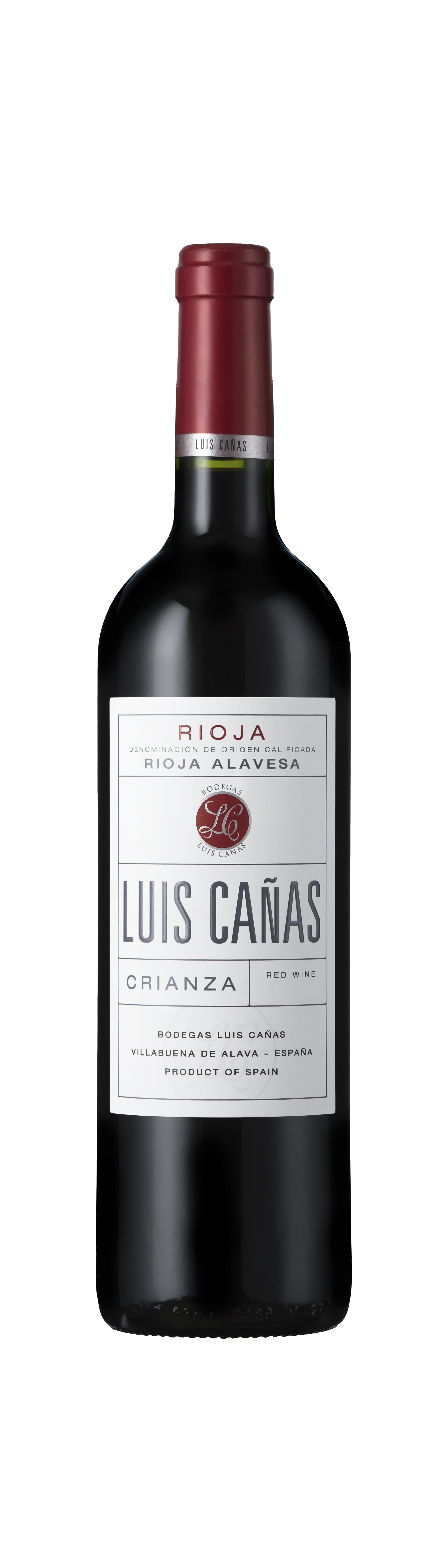 Bottle shot - Bodegas Luis Canas, Rioja Crianza, DOCa Rioja, Spain