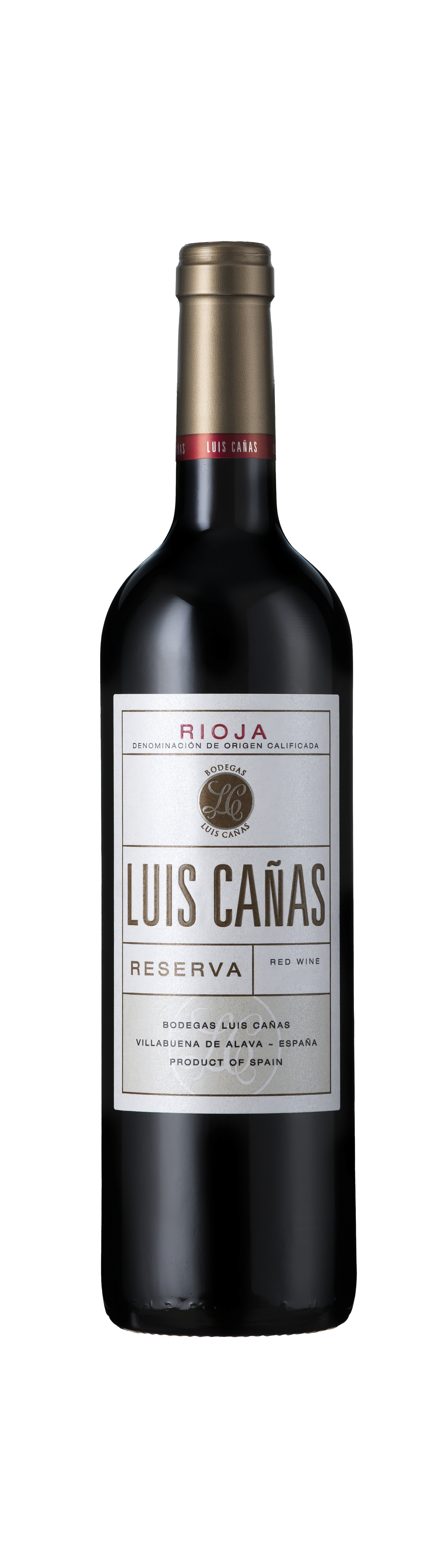 Bottle shot - Bodegas Luis Cañas, Rioja Reserva, DOCa Rioja, Spain