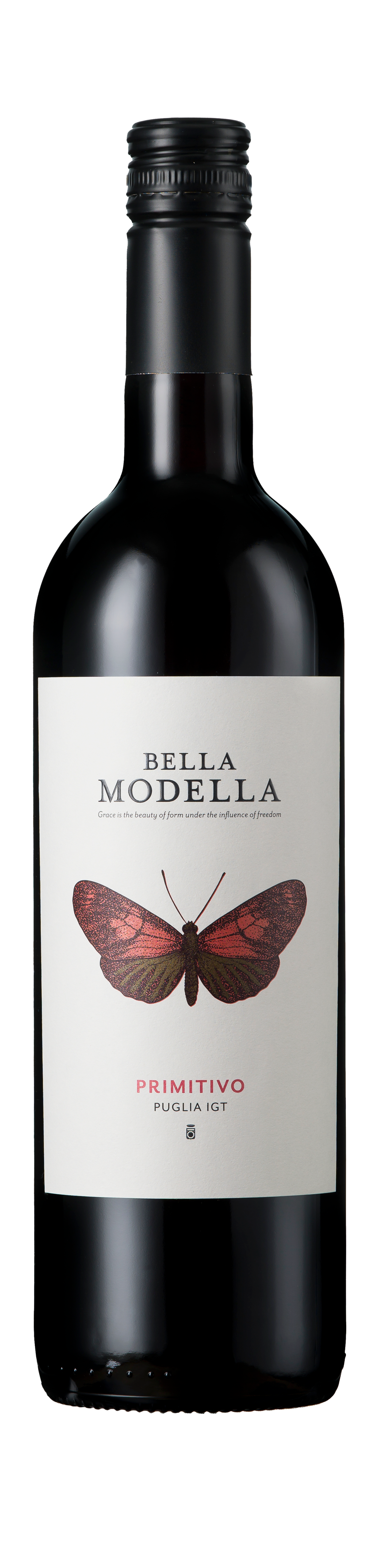 Bottle shot - Bella Modella, Primitivo, IGT Puglia, Italy