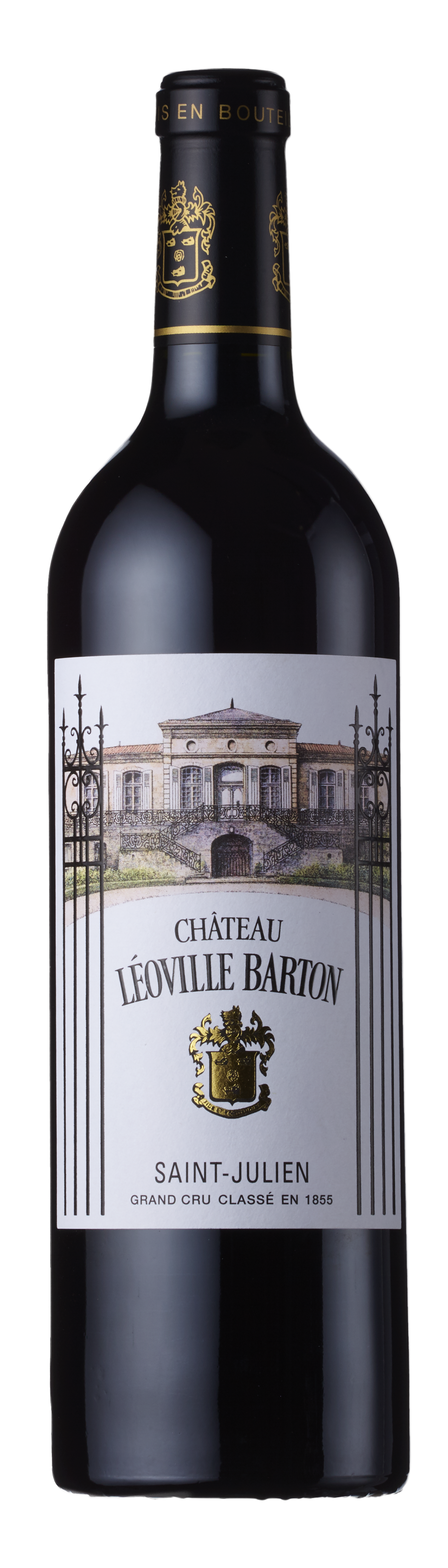 Bottle shot - Château Léoville-Barton 2ème Cru Classé, St-Julien, Bordeaux, France